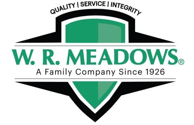 W. R. MEADOWS logo, manufacturer of KNIGHTSHIELD roof coatings